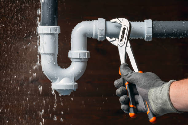 Professional Drain Cleaning technician working in Lyons, WI